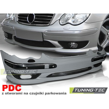 Pare-chocs avant sport PDC compatible MERCEDES W203 00-04