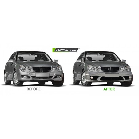 Pare-chocs avant sport compatible MERCEDES W211 06-09 Pare-chocs avant sport compatible MERCEDES W211 06-09