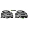 Pare-chocs avant sport compatible MERCEDES W211 06-09 Pare-chocs avant sport compatible MERCEDES W211 06-09