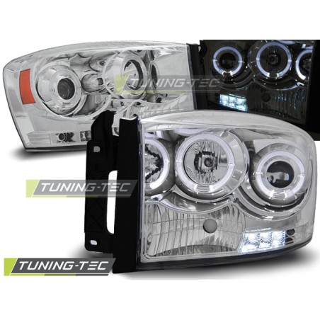 DODGE RAM 06-08 ANGEL EYES CHROME