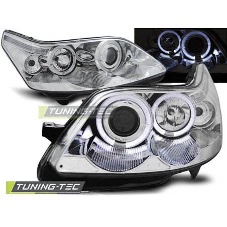 CITROEN C4 04-10 ANGEL EYES CHROME