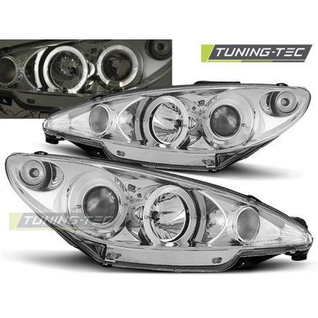 PEUGEOT 206 10.98-02 206 ANGEL EYES CHROME