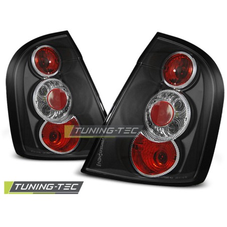 Feux arrière noirs pour SKODA FABIA I 12.99-06.04 Feux arrière noirs pour SKODA FABIA I 12.99-06.04