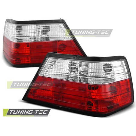 Feux arrière rouge blanc pour MERCEDES W124 E-KLASA 01.85-06.95 Feux arrière rouge blanc pour MERCEDES W124 E-KLASA 01.85-06.95