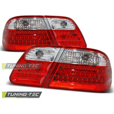 Feux arrière LED rouge blanc pour MERCEDES W210 95-03.02