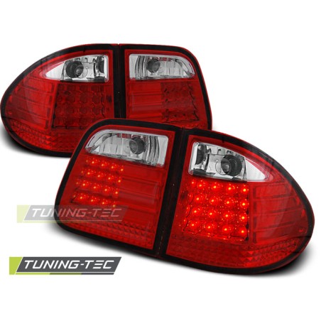 Feux arrière LED rouge blanc pour MERCEDES W210 E-KLASA 95-03.02 KOMBI