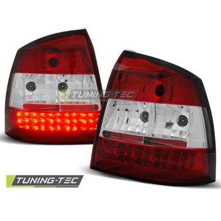 OPEL ASTRA G 09.97-02.04 LED ROUGE BLANC SEQ