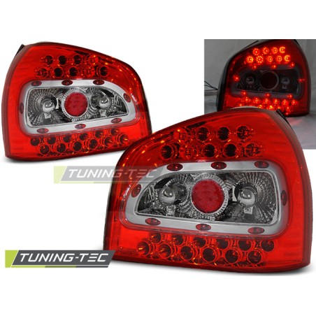 Feux arrière LED rouge blanc pour AUDI A3 08.96-08.00