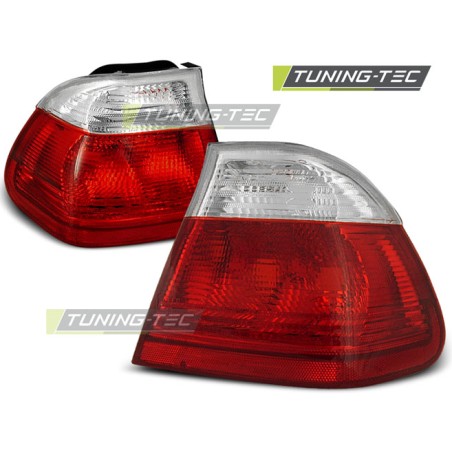 Feux arrière rouge blanc pour BMW E46 05.98-08.01 berline