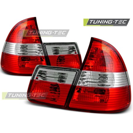 Feux arrière rouge blanc pour BMW E46 99-05 Touring Feux arrière rouge blanc pour BMW E46 99-05 Touring