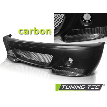 Pare-chocs avant look CSL carbone pour BMW E46 Coupé 99-03 Pare-chocs avant look CSL carbone pour BMW E46 Coupé 99-03