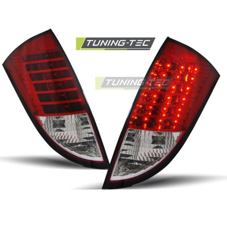 FORD FOCUS 1 HB 98-04 LED ROUGE BLANC SEQ