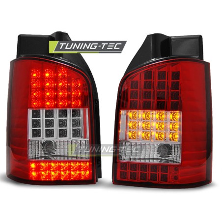 FEUX ARRIÈRE LED ROUGE BLANC pour VW T5 04.03-09