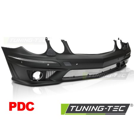 Pare-chocs avant sport PDC compatible avec MERCEDES W211 06-09 Pare-chocs avant sport PDC compatible avec MERCEDES W211 06-09