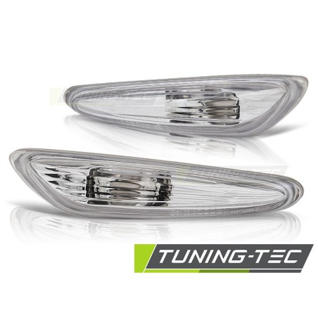 Clignotant latéral chromé compatible BMW E60 / E61 / E46 / X3 Clignotant latéral chromé compatible BMW E60 / E61 / E46 / X3