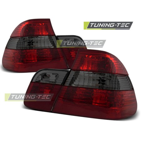 Feux arrière rouge fumé pour BMW E46 09.01-03.05