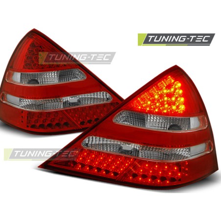 Feux arrière LED rouge blanc pour MERCEDES R170 SLK 04.96-04 Feux arrière LED rouge blanc pour MERCEDES R170 SLK 04.96-04