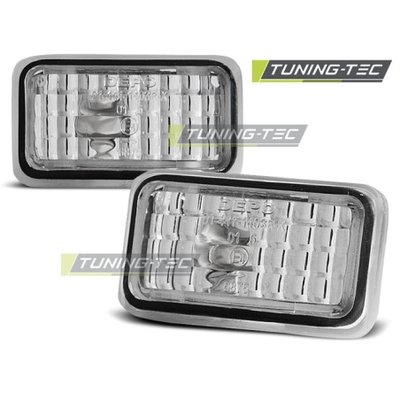 CLIGNOTANT LATÉRAL CHROMÉ compatible avec VW GOLF I, GOLF II, CORRADO, JETTA CLIGNOTANT LATÉRAL CHROMÉ compatible avec VW GOLF I, GOLF II, CORRADO, JETTA