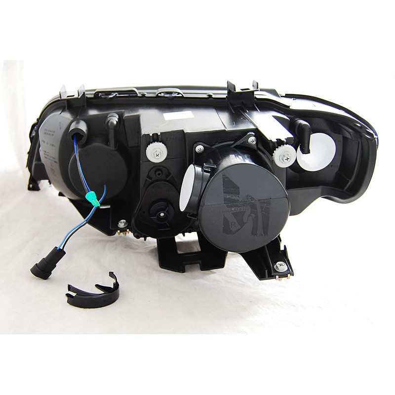 Phares Xénon Angel Eyes Chrome pour BMW X5 E53 09.99-10.03 Phares Xénon Angel Eyes Chrome pour BMW X5 E53 09.99-10.03