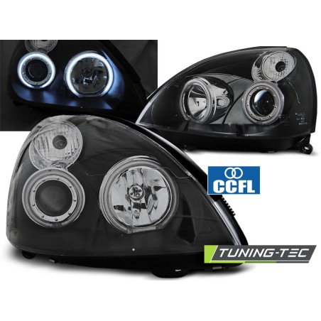 RENAULT CLIO II 06.01-09.05 ANGEL EYES CCFL NOIR