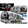 Phares Angel Eyes CCFL Chrome pour VW Golf 5 10.03-09 Phares Angel Eyes CCFL Chrome pour VW Golf 5 10.03-09