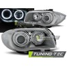PHARES ANGEL EYES CHROME pour BMW 1 E87/E81/82/88 04-11 PHARES ANGEL EYES CHROME pour BMW 1 E87/E81/82/88 04-11