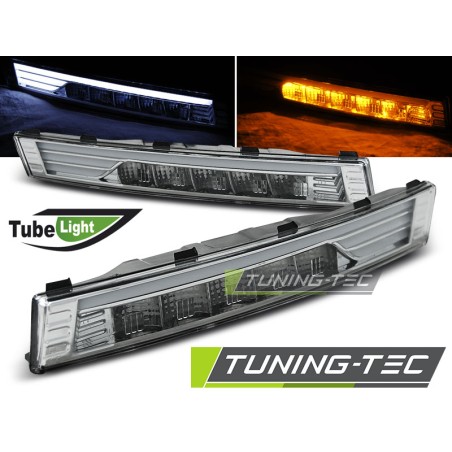 DIRECTION AVANT CHROME LED pour VW PASSAT B6 04.05-09.10