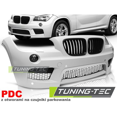 Pare-chocs avant sport PDC compatible BMW X1 E84 2009-2013