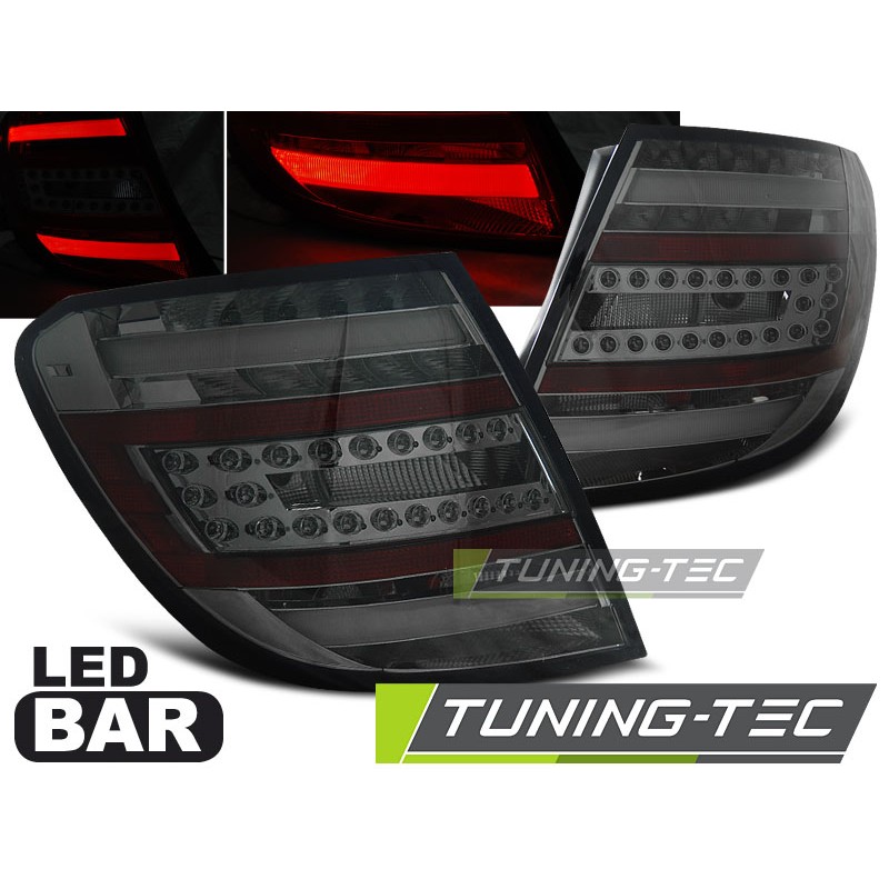 Feux arrière LED BAR fumés pour MERCEDES C-KLASA W204 KOMBI 07-10 Feux arrière LED BAR fumés pour MERCEDES C-KLASA W204 KOMBI 07-10