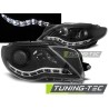 Phares Daylight Noir pour VW Passat CC 08-12 Phares Daylight Noir pour VW Passat CC 08-12