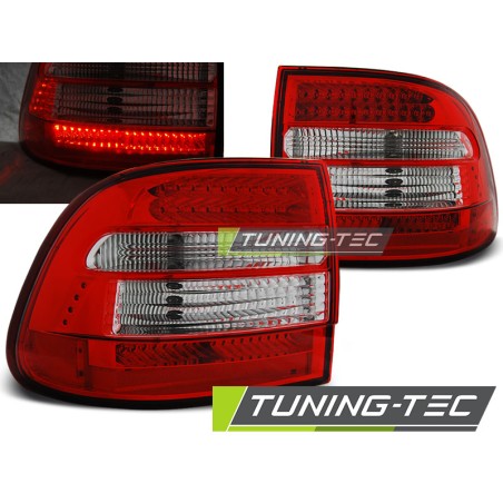 Feux arrière LED rouge blanc pour PORSCHE CAYENNE 02-06 Feux arrière LED rouge blanc pour PORSCHE CAYENNE 02-06
