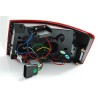 Feux arrière LED rouge blanc pour AUDI A6 C6 berline 04.04-08 6PIN Feux arrière LED rouge blanc pour AUDI A6 C6 berline 04.04-08 6PIN
