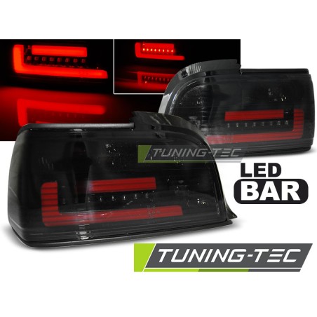 Feux arrière LED BAR fumés pour BMW E36 12.90-08.99 C/C