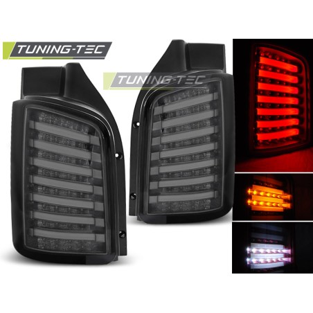 Feux arrière LED fumés compatibles VW T5 04.03-09 / 10-15 Transporter