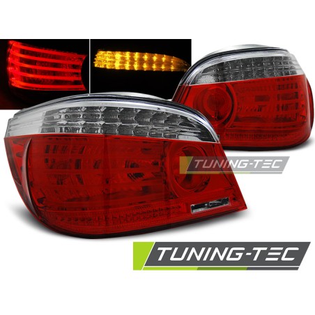 FEUX ARRIÈRE LED ROUGE BLANC pour BMW E60 07.03-07 FEUX ARRIÈRE LED ROUGE BLANC pour BMW E60 07.03-07
