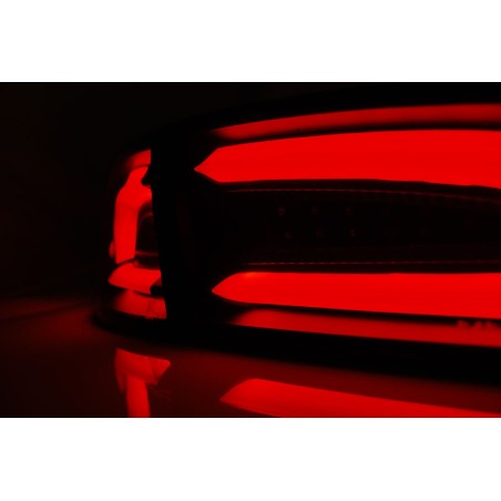 Feux arrière LED BAR rouge fumé pour SEAT IBIZA 04.02-08