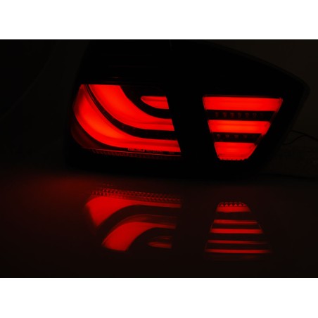 Feux arrière LED BAR fumé noir pour BMW E90 03.05-08.08