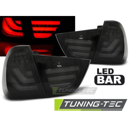 Feux arrière LED BAR fumé noir pour BMW E91 09-11