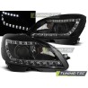 Phares de jour noirs pour MERCEDES W204 07-10 Phares de jour noirs pour MERCEDES W204 07-10