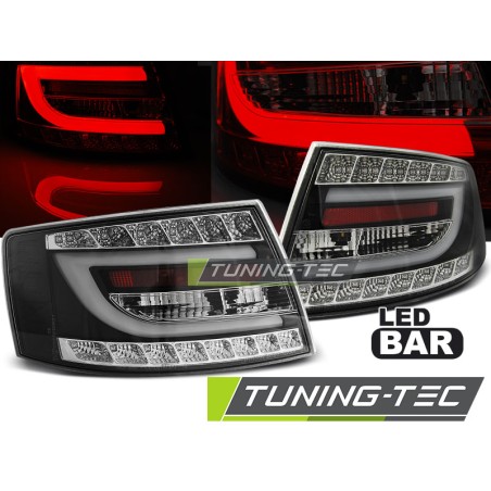Feux arrière LED noirs pour AUDI A6 C6 berline 04.04-08 7PIN Feux arrière LED noirs pour AUDI A6 C6 berline 04.04-08 7PIN