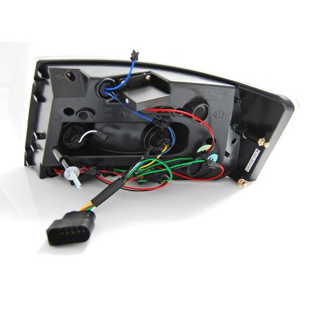 Feux arrière LED noirs pour AUDI A6 C6 berline 04.04-08 7PIN Feux arrière LED noirs pour AUDI A6 C6 berline 04.04-08 7PIN