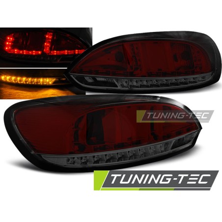 Feux arrière LED rouge fumé pour VW Scirocco III 08-04.14