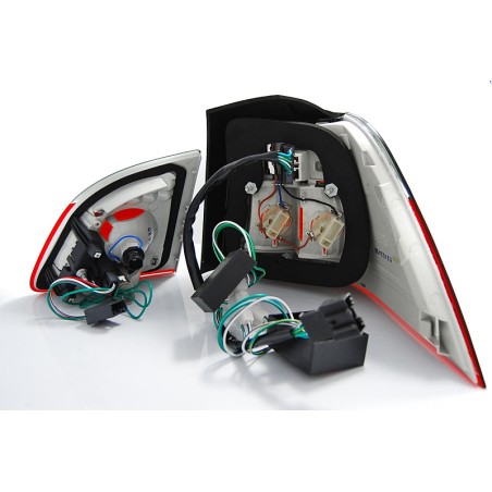 Feux arrière LED rouge fumé pour BMW E61 04-03.07 Touring Feux arrière LED rouge fumé pour BMW E61 04-03.07 Touring