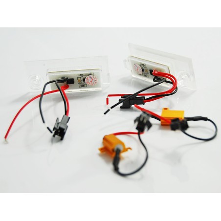 Feux de plaque LED compatibles AUDI A6 C5 97-04 Berline Feux de plaque LED compatibles AUDI A6 C5 97-04 Berline