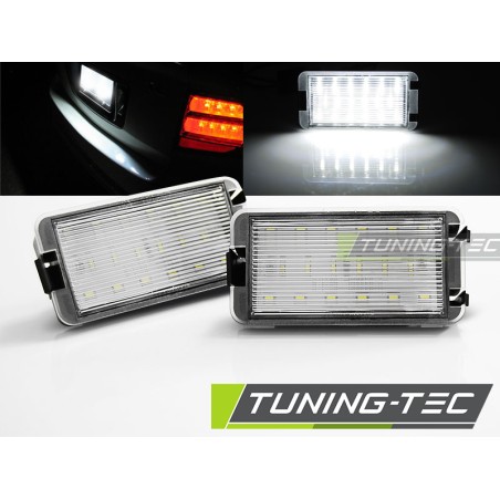Feux de plaque LED compatibles avec SEAT IBIZA / CORDOBA / LEON / ALTEA / AROSA / TOLEDO Feux de plaque LED compatibles avec SEAT IBIZA / CORDOBA / LEON / ALTEA / AROSA / TOLEDO
