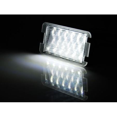 Feux de plaque LED compatibles avec SEAT IBIZA / CORDOBA / LEON / ALTEA / AROSA / TOLEDO Feux de plaque LED compatibles avec SEAT IBIZA / CORDOBA / LEON / ALTEA / AROSA / TOLEDO