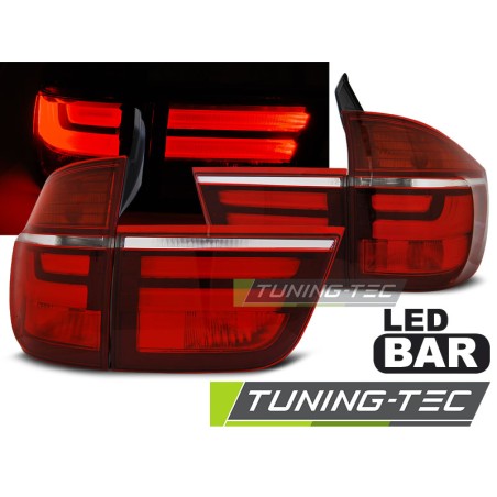 FEUX ARRIÈRE LED ROUGE BLANC pour BMW X5 E70 03.07-05.10 FEUX ARRIÈRE LED ROUGE BLANC pour BMW X5 E70 03.07-05.10