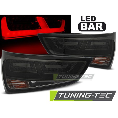 Feux arrière LED fumés compatibles AUDI A1 2010-12.2014 Feux arrière LED fumés compatibles AUDI A1 2010-12.2014