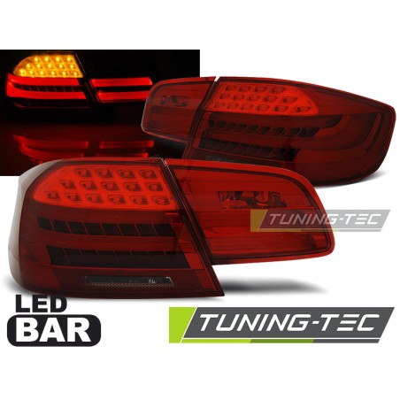 Feux arrière LED BAR rouge fumé pour BMW E92 09.06-03.10