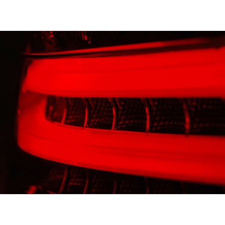 Feux arrière LED BAR rouge fumé pour BMW E92 09.06-03.10